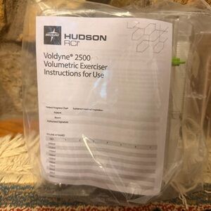 Hudson RCI Voldyne 2500 Volumetric Exerciser Breathing Apparatus Medical Surgery